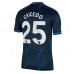 Chelsea Moises Caicedo #25 Voetbalkleding Uitshirt 2023-24 Korte Mouwen